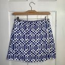 J. McLaughlin  Geometric Print Wrap Skort Catalina Cloth Stretch W-926 Sz S Photo 0