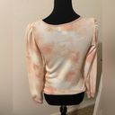 Rachel Parcell  XXS pink tie-dye, super soft sweatshirt NWOT Photo 4