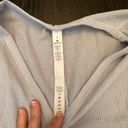 Lululemon  Close Call Henley Long Sleeve Heathered Core Ultra Light Grey Photo 2