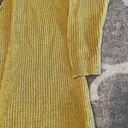 Debut  open knit cardigan size s/m yellow oversized Photo 1