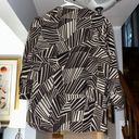 East 5th  Geometric Pattern Button Down Shirt Sz M Photo 1