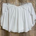 Free People  Movement Bright White On Point Tennis Shorts Skort Size Large NWOT Photo 1