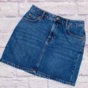 Topshop  Denim Mini Skirt sz 4 Photo 0