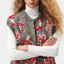 ZARA NEW  Floral Jacquard Chunky Knit Vest Sleeveless Sweater BLOGGER FAV Photo 0