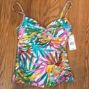 Bleu Rod Beattie BLEU BY ROD BEATTIE Fantasy Island Tankini Top size 4 NWT Photo 2