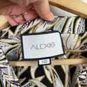 Alexis  Persia Mini Dress Size XS Palm Print Safari Resort Wear Vacation Pom Pom Photo 3