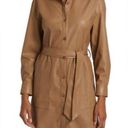 n:philanthropy  Ray Faux Leather Shirt Dress Photo 0