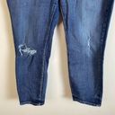 Silver Jeans  Plus Sz 22 Avery Skinny Crop Denim Jeans Capris Stretch Distressed Photo 2