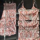 Rails Dress Frida Stripes Midi Rust Zebra S NWT Photo 5