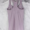 Lululemon Athletica Ebb to Street Ribbed Stretch Racerback Tank Top Lavender 2 Photo 5