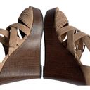 Indigo rd. Sandals Womens 8M Irkammie Brown Strappy Platform Wedge Gladiator Photo 4