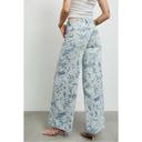 BDG  Low & Wide Jeans 25 Floral Print Wide Leg Low Rise Puddle Skater UO 90s Y2K Photo 5