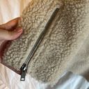 Elizabeth and James  Sherpa Shearling Zip Up Teddy Bomber Jacket Photo 6