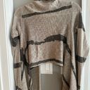 FATE. Duster Swearer Wrap Cardigan Dust Pink Grey Print Cropped Style Large Photo 4