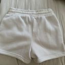 Sweatpants Shorts White Photo 1