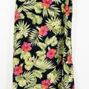 Ralph Lauren Lauren  LRL Womens 100% Silk Tropical Floral Maxi Skirt Size 12 Photo 7