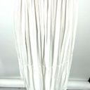 Vince  Shirred Sleeveless Tiered Midi Long Dress in Off White Size XS Photo 8