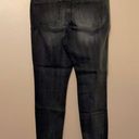 Lane Bryant Distressed Black Skinny Jeans, 18 Photo 1