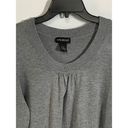 Lane Bryant  Womens Knit Scoop Neck Pullover Sweater Heather Grey Plus Size 14/16 Photo 5