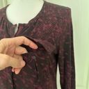 Patagonia Woman's Burgundy Organic Cotton Dress, Sz M. Photo 7