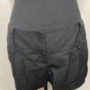 Tracy Evans Y2K Black dress shorts. Very low rise. Cropped length. Photo 0