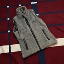 Patagonia  Los Gatos grey silver Vest Los Gatos Fuzzy Reversible Fleece 
 XS-S Photo 0