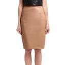 J.O.A. NWT Vegan Leather Crop Top - Black - Large Photo 2