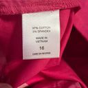 New York & Co. Pink 4" Short Size 16 New Photo 3