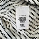 Nordstrom Leith Cold Shoulder Black White Striped Crop Top Flutter Sleeve size S NEW Tags Photo 4