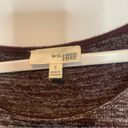 Wilfred  Free Aritzia Lorelei Relaxed Fit Dress Scoop Neck Jersey Maroon Heather Photo 1