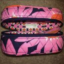 Vera Bradley Pink new floral makeup bag zip up Photo 2