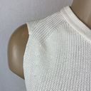 Wilfred  Ivory Sleeveless Knit Tunic Top  S Photo 7