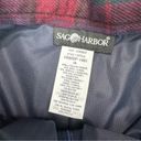 Sag Harbor NEW ‎ Vintage Pleated High Waist Wool Blend Plaid Shorts Size 16 Photo 5