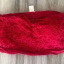 Bozzolo  M Red Strapless Lace Bralette Photo 0