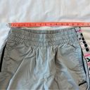 Diadora Grey Vintage Joggers Medium Windbreaker Pants Lined Stretch Waist Photo 6