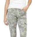 Spanx NWT  Stretch Twill Ankle Cargo Pant Stone Wash Camo Photo 0