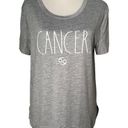 Rae Dunn  Zodiac‎ Sign Cancer PJ Top Gray Short Sleeve Soft Womens Size XL Photo 11