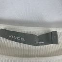 Vince NWT  Ribbed 100% Wool Stripe Cuff Sweater Photo 12