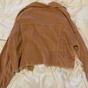 American Eagle Outfitters Burnt Orange Corduroy Jacket Photo 1