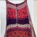 American Eagle Boho Festival Paisley Print Sundress High Neck Maxi Dress; Size M Photo 8