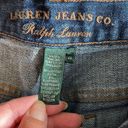 Krass&co Lauren Jeans  Womens Classic Straight Leg Jeans Denim Dark Wash Blue Size 14W Photo 5