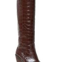 Loeffler Randall NEW  Lynn Snip Toe Embossed Block Heel Tall Boots Photo 0