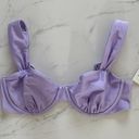 Abercrombie & Fitch Purple Shimmer Swim Top Photo 0