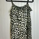 Torrid  Animal Print Georgette Ruffle Lace-Up Sleeveless Top Photo 3