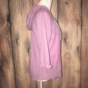 Andrew Marc MARC NEW YORK  PERFORMANCE SMALL SCOOP NECK PURPLE HOODIE Photo 2