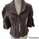 Krass&co HEKLA &  Made in Italy Womens Gray Wool Blend Cardigan wrap Sweater Si… Photo 0