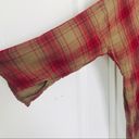 CP Shades  oversized cotton Plaid Tunic‎ blouse top Size XS Photo 4