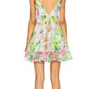 Rococo  SAND Lora Short Dress in Multi Hibiscus Small New Womens Mini Flare Photo 1