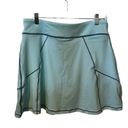 Peter Millar  Aqua Blue Golf/Tennis Athletic Stretchy Pullon Skort Size Medium. Photo 3