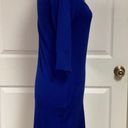 Allison Brittney Blue sweater dress size M Photo 2